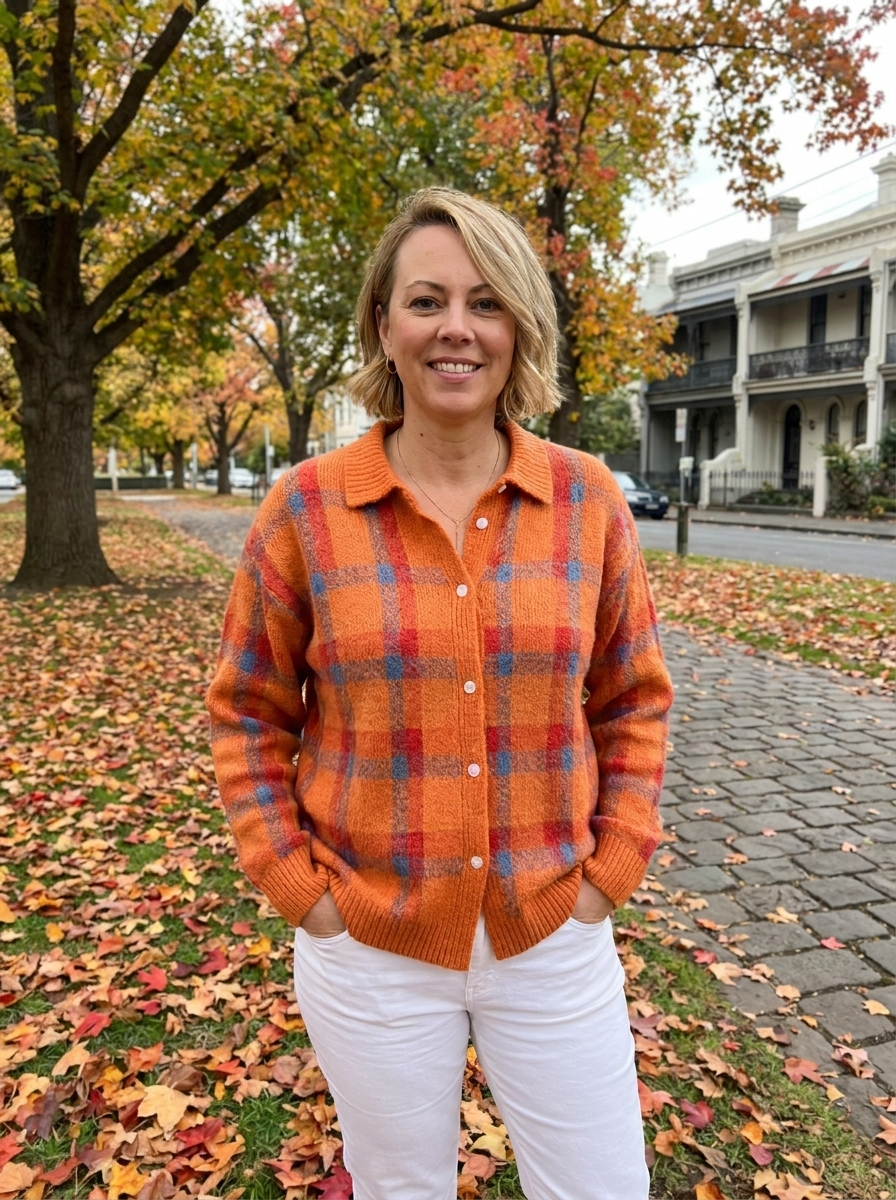 Danique™ | Cloud-Soft Plaid Button-Up